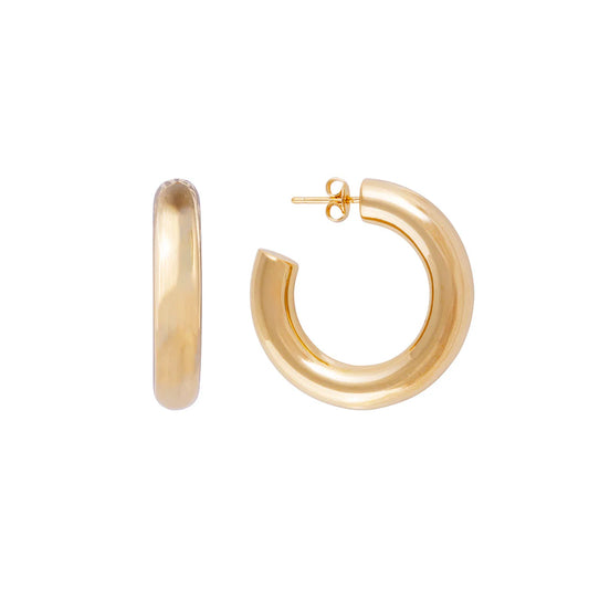 Bold Gold Maxi Hoops