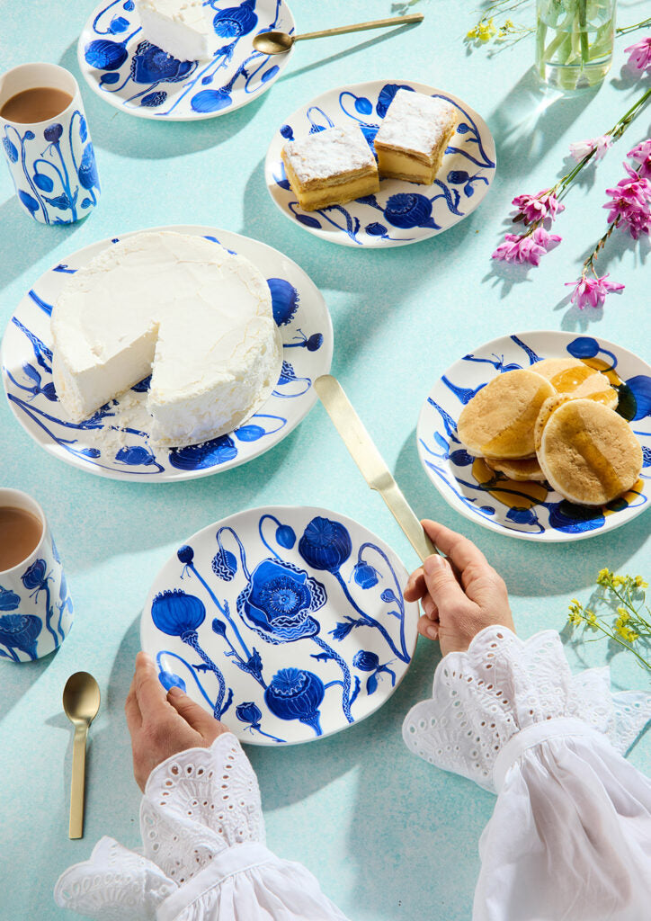 Dream Poppies - Dinner Plate Two Set