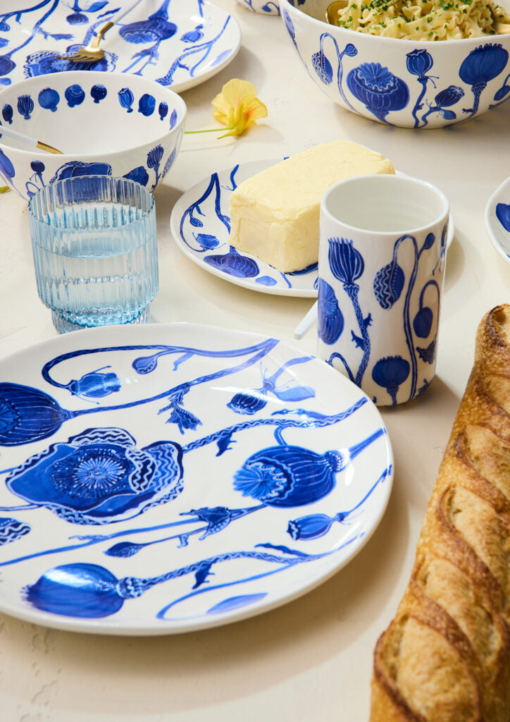 Dream Poppies - Ceramic Tumblers Set of Two