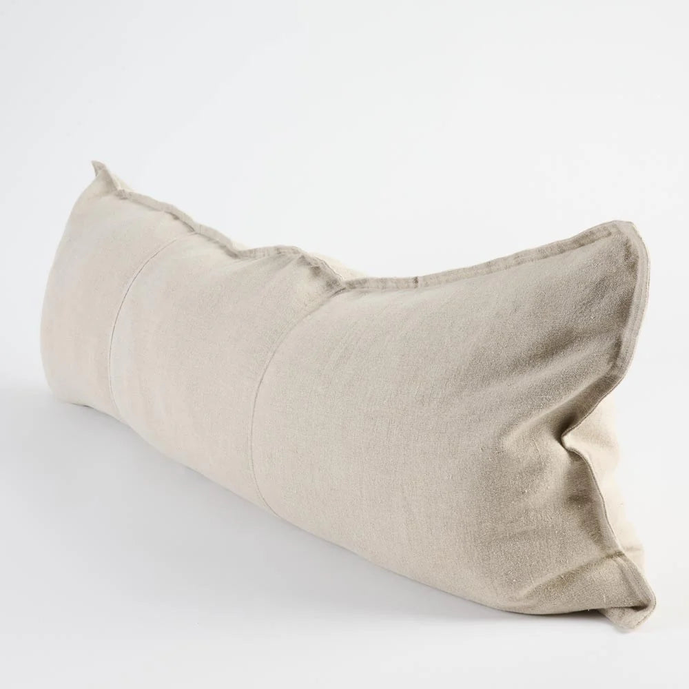Luca Linen Long Lumbar - Natural