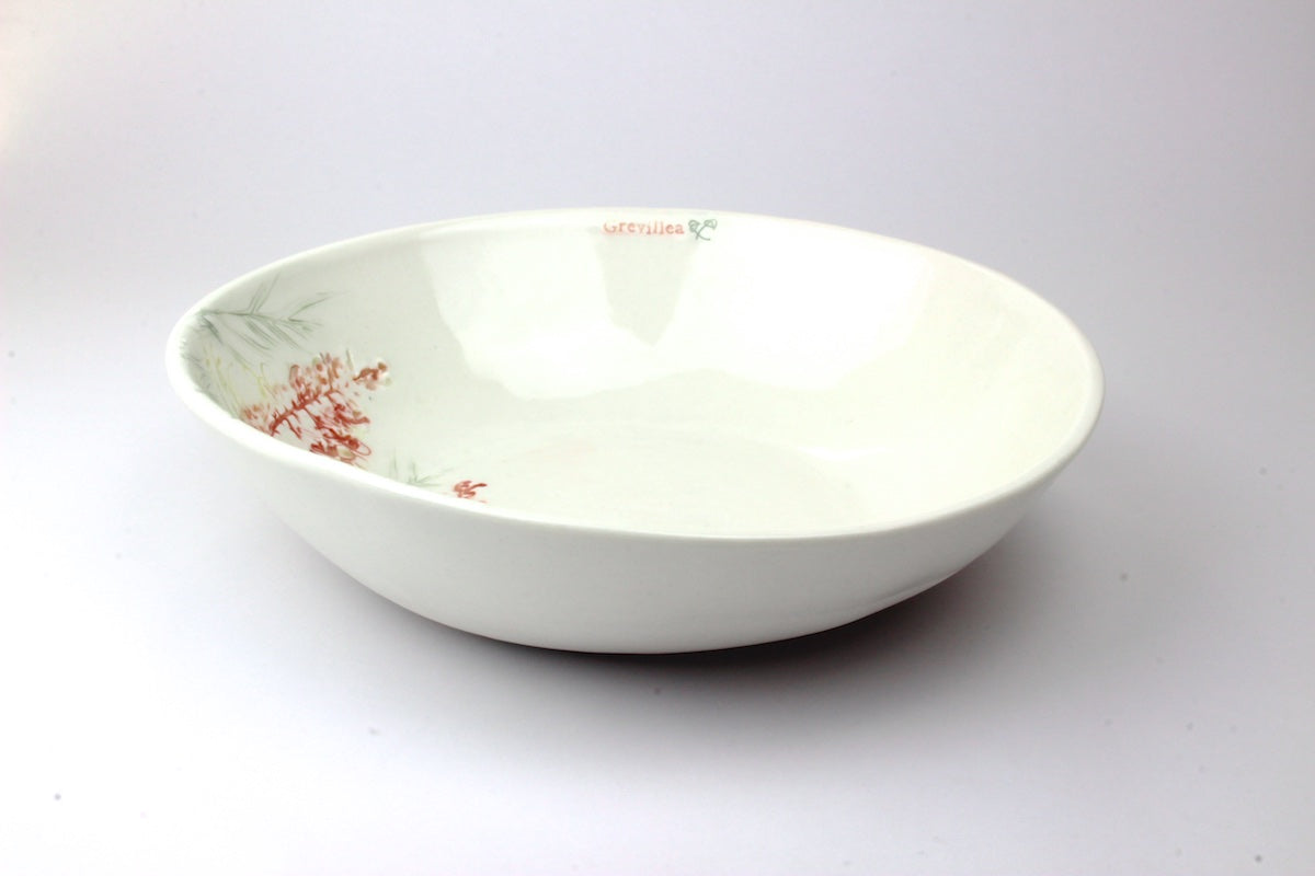 Flora Serving Bowl - Mixed Flora