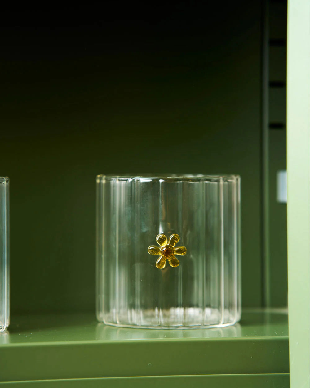 Haven Glass Tumbler - Flower