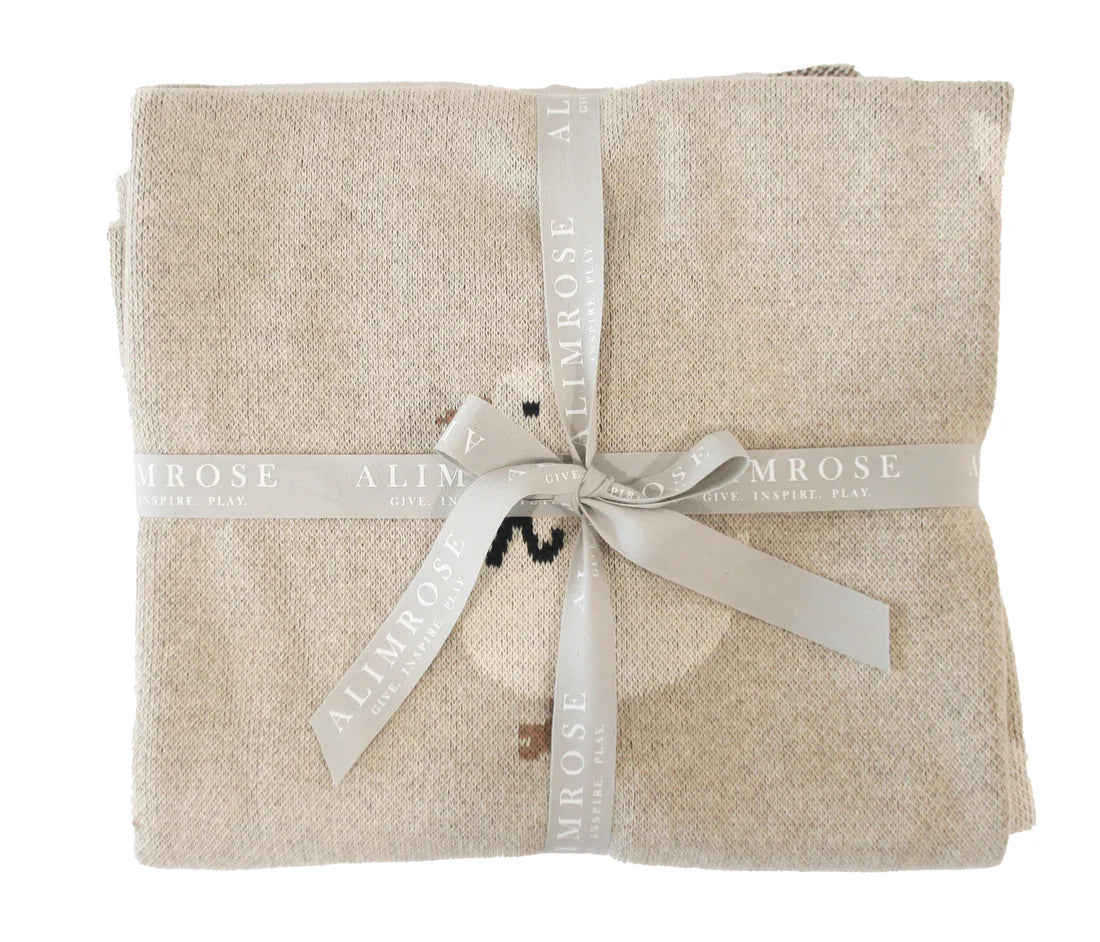 Duck Baby Blanket - Natural