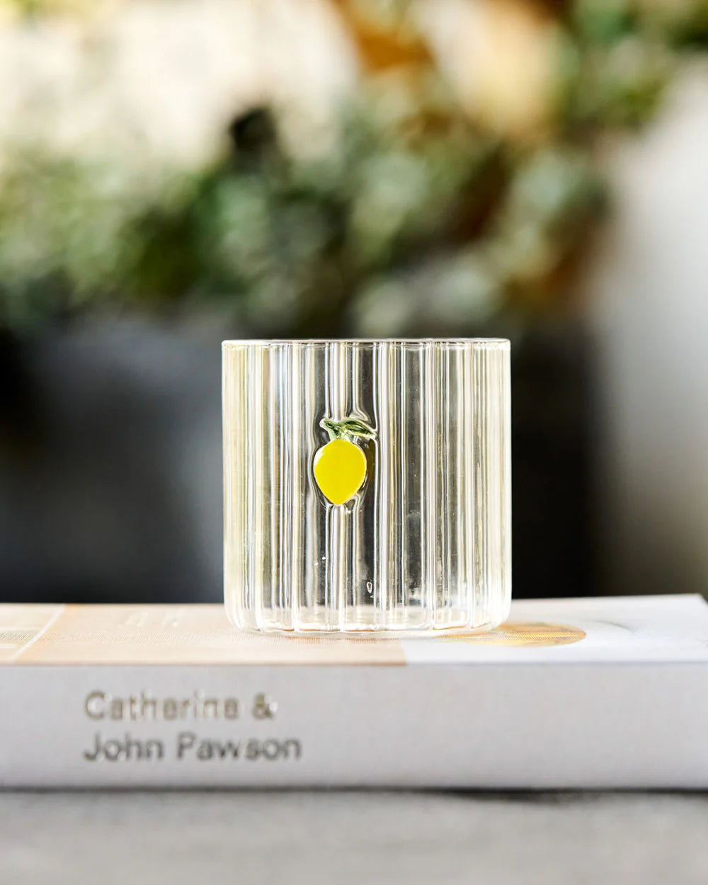Haven Glass Tumbler - Lemon