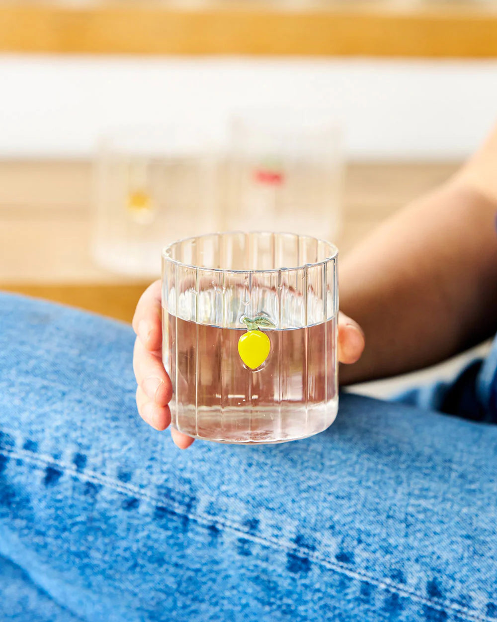 Haven Glass Tumbler - Lemon