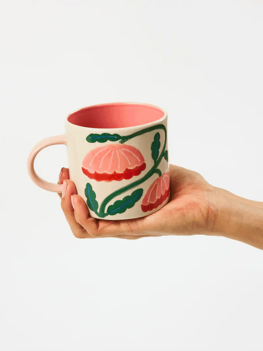 Bloomie Pink Flower Mug
