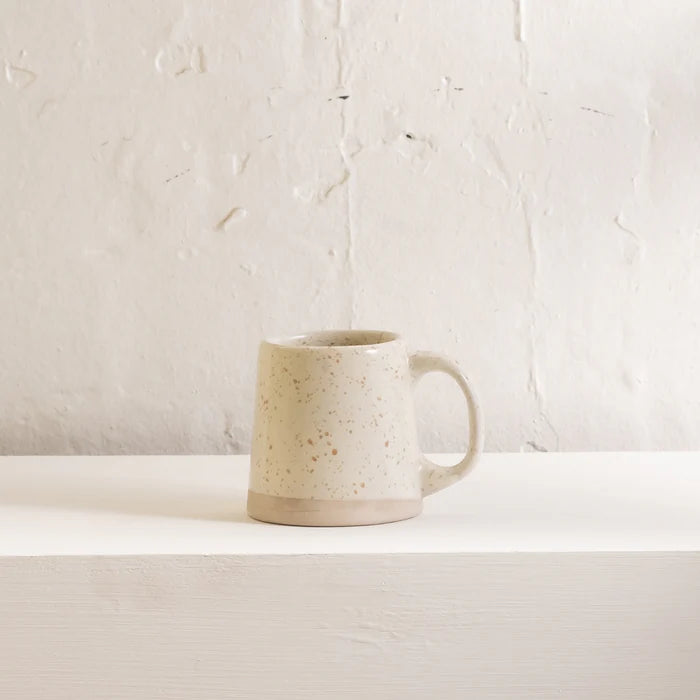 Andres Angled Dipped Mug - Cream