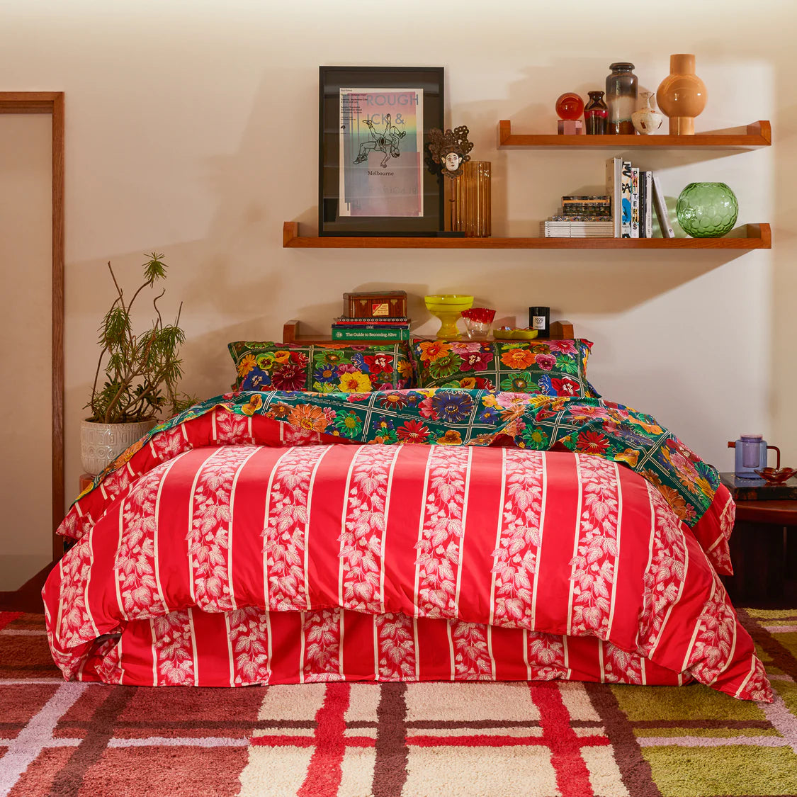 Ines Silk Pillowcase - Verdant