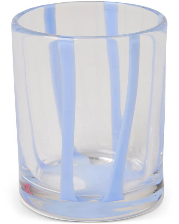 Ahoy Stripe Tumbler Glass 2P Set