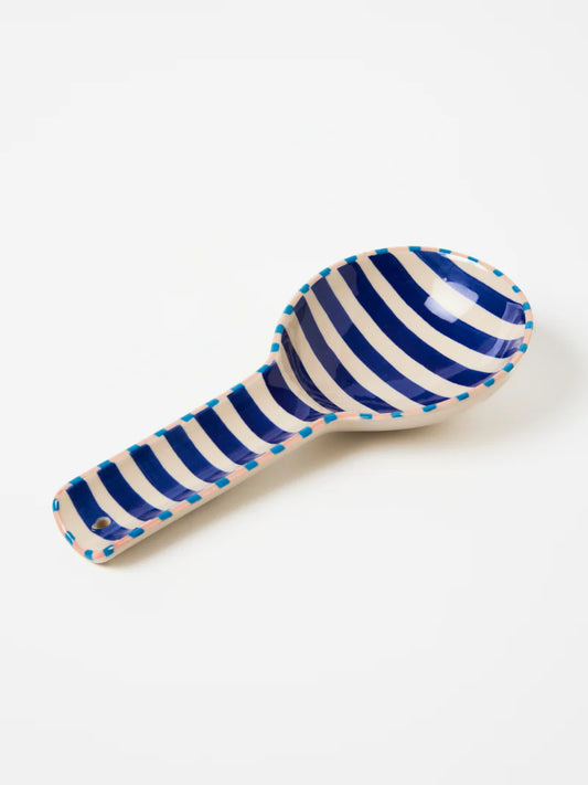 Bloomie Blue Stripe Spoon Rest