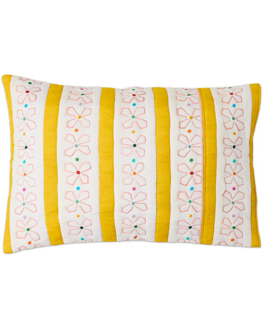 Kip & Co x Anna Spiro Daisy Chain Organic Cotton Pillowcase (2P)