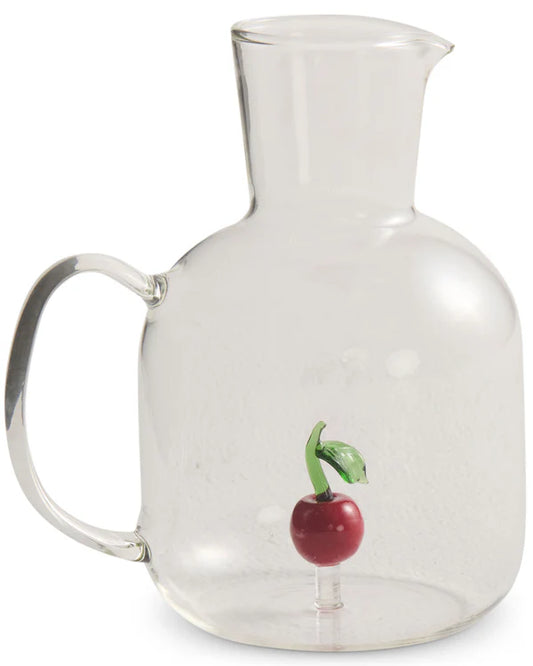 Cherry On Top Carafe & Glass