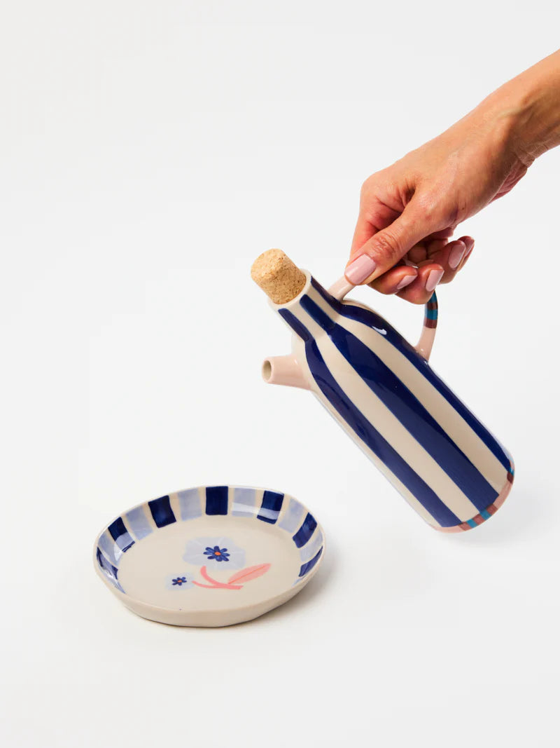 Bloomie Blue Oil Pourer