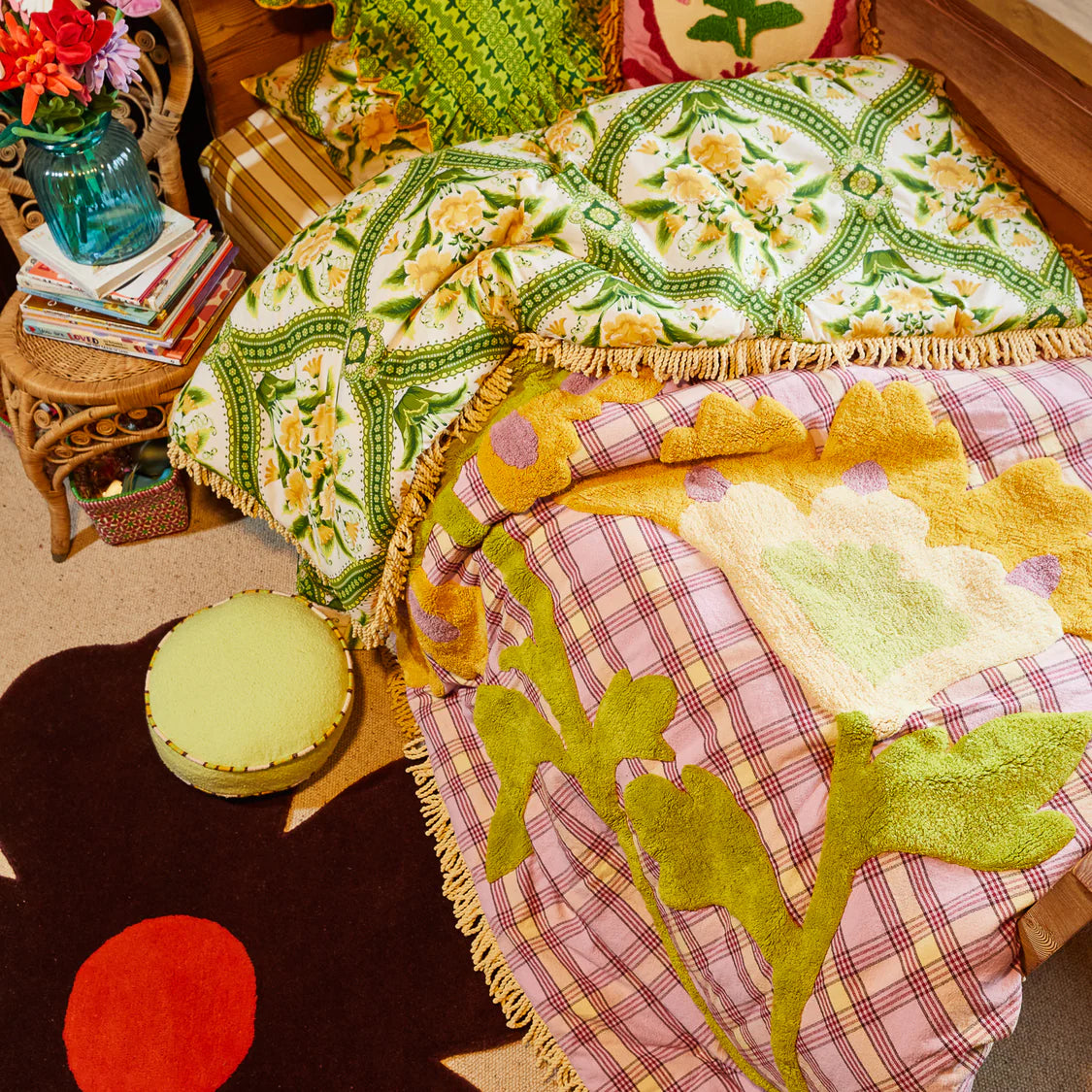 Isla Tufted Bedcover