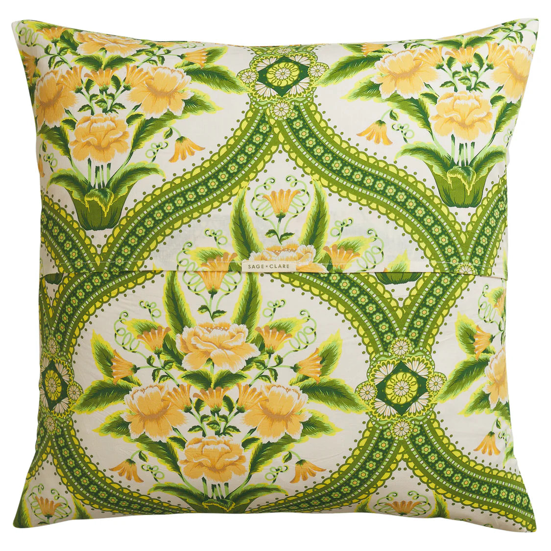Margaret Cotton Euro Pillowcase Set - La Palma