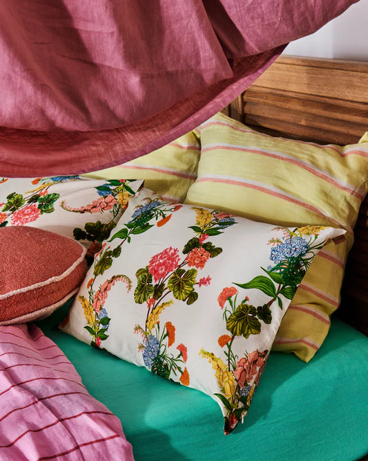Bouquet Beauty Silk Pillowcase - 1P