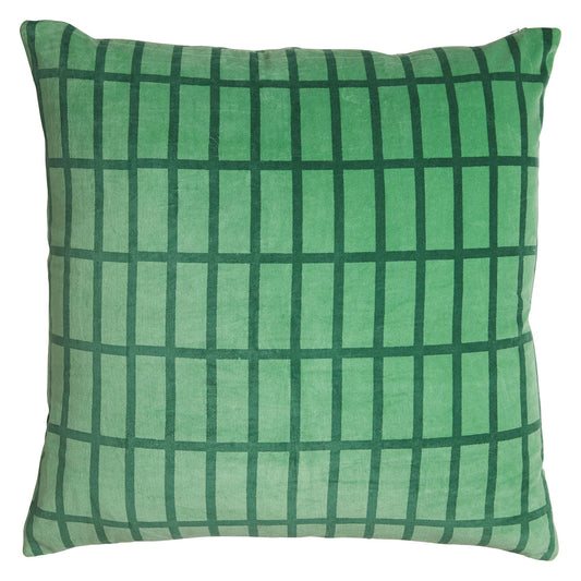 Remi Velvet Cushion - Emerald