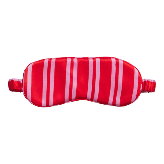 Taylor Silk Eye Mask - Scarlet