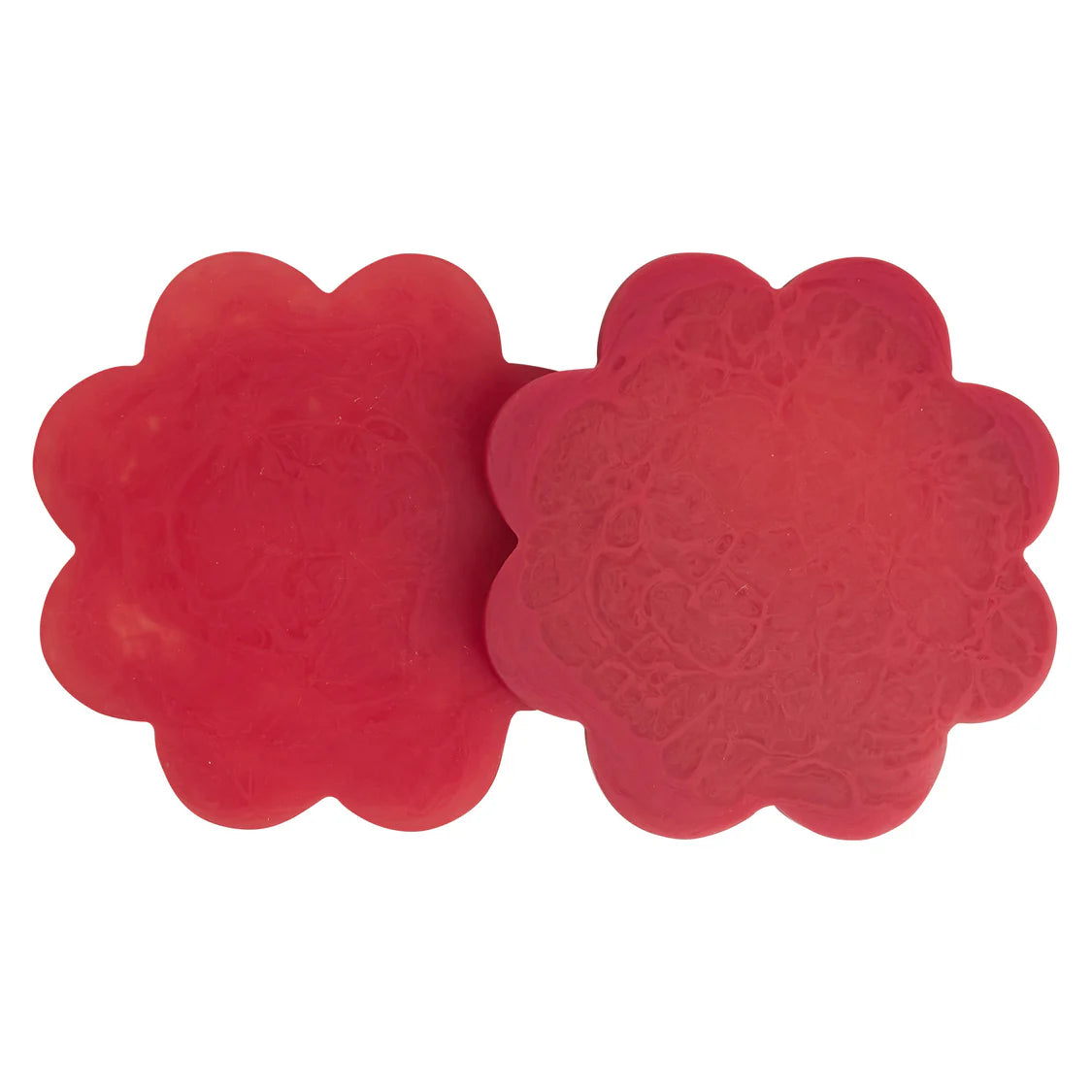 Cecilia Coasters - Raspberry - Set of 2