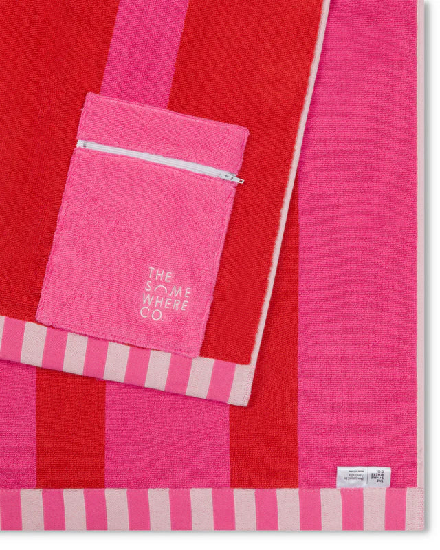 Sunny Side Premium Cotton Beach Towel