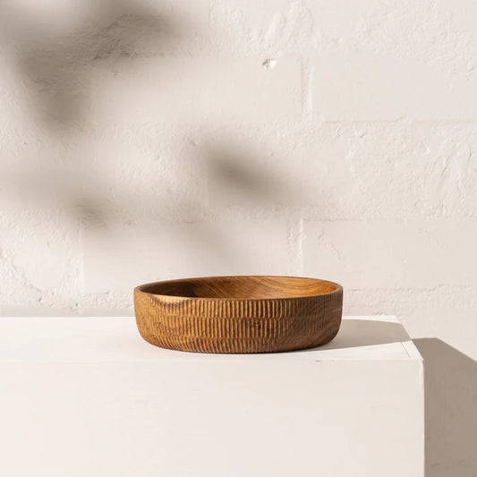 Zina Carved Edge Serving Dish