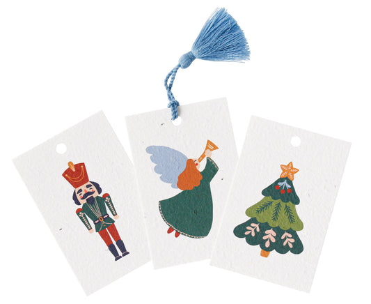Christmas Wishes Plantable Gift Tags 6 pack